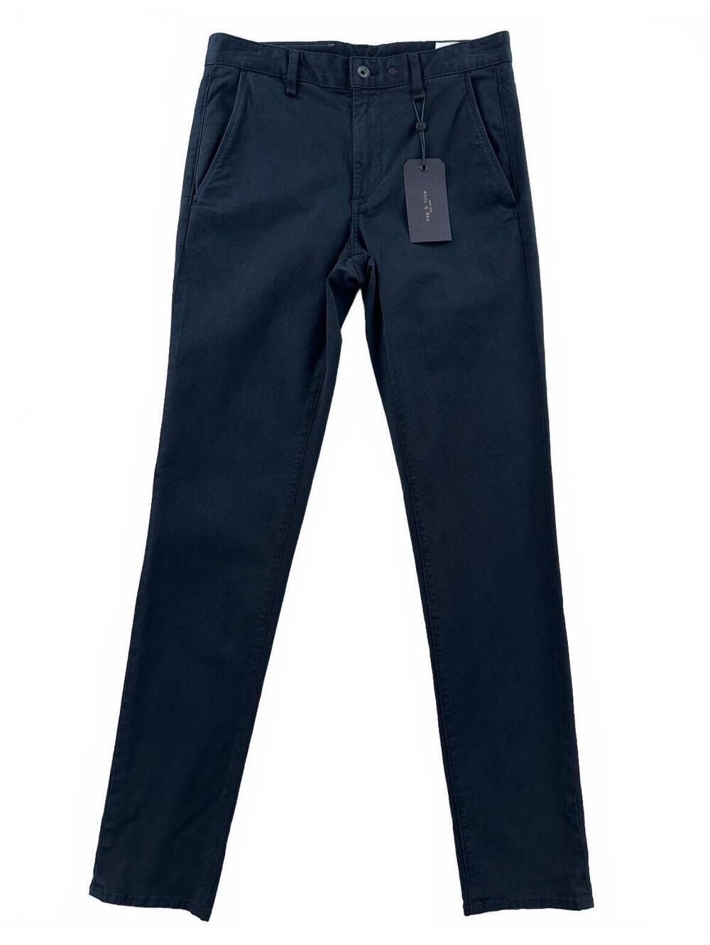 NWT Rag & Bone Navy Blue Fit 2 Slim Chino Pants 30